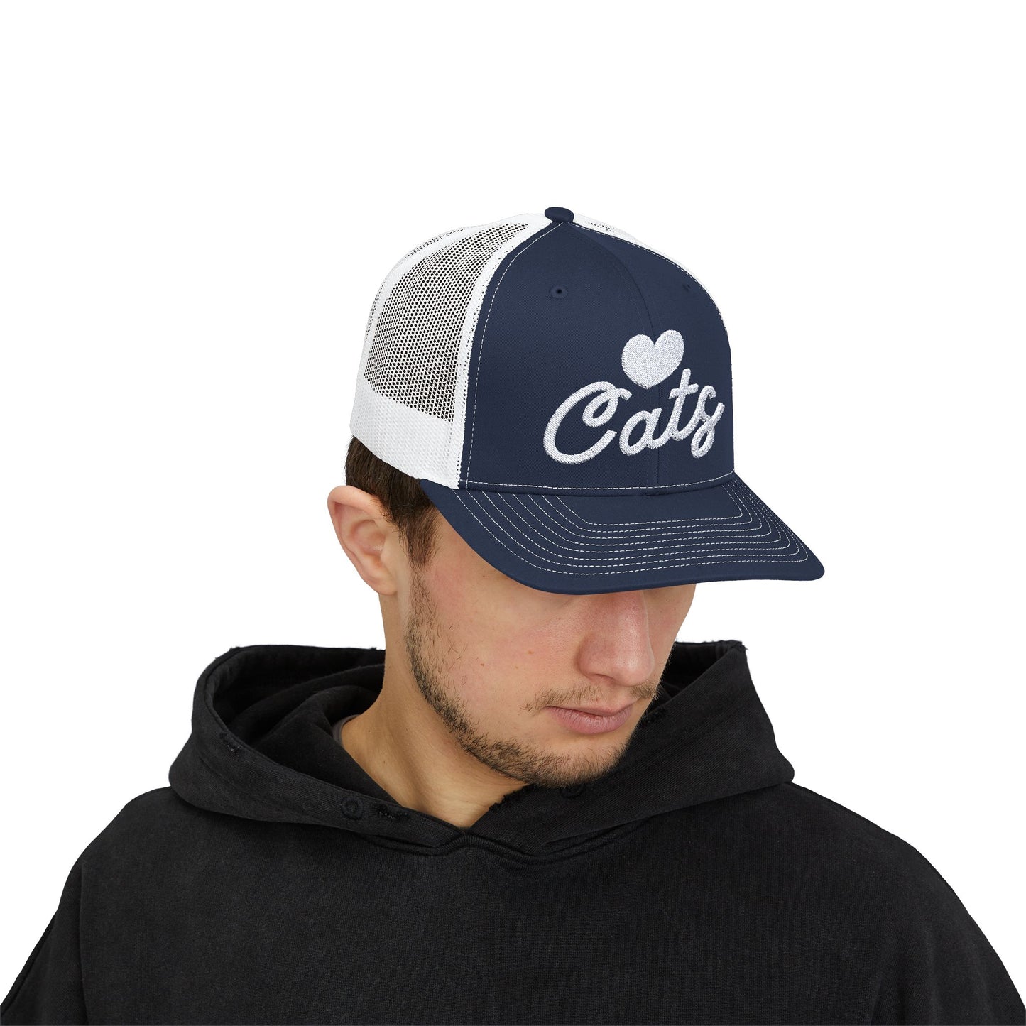 Love Cats Snapback Trucker Cap