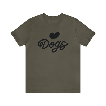 Love Dogs Script Men's Graphic Tee