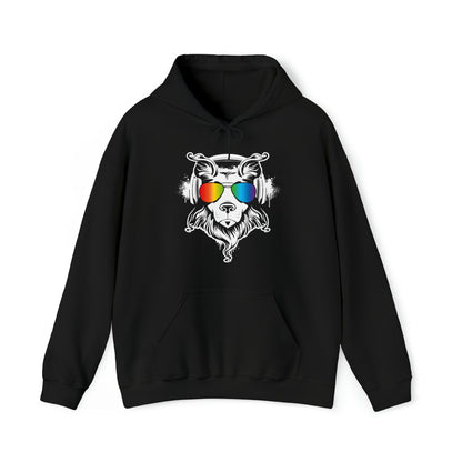 Music Dog Women's Hooded Sweatshirt