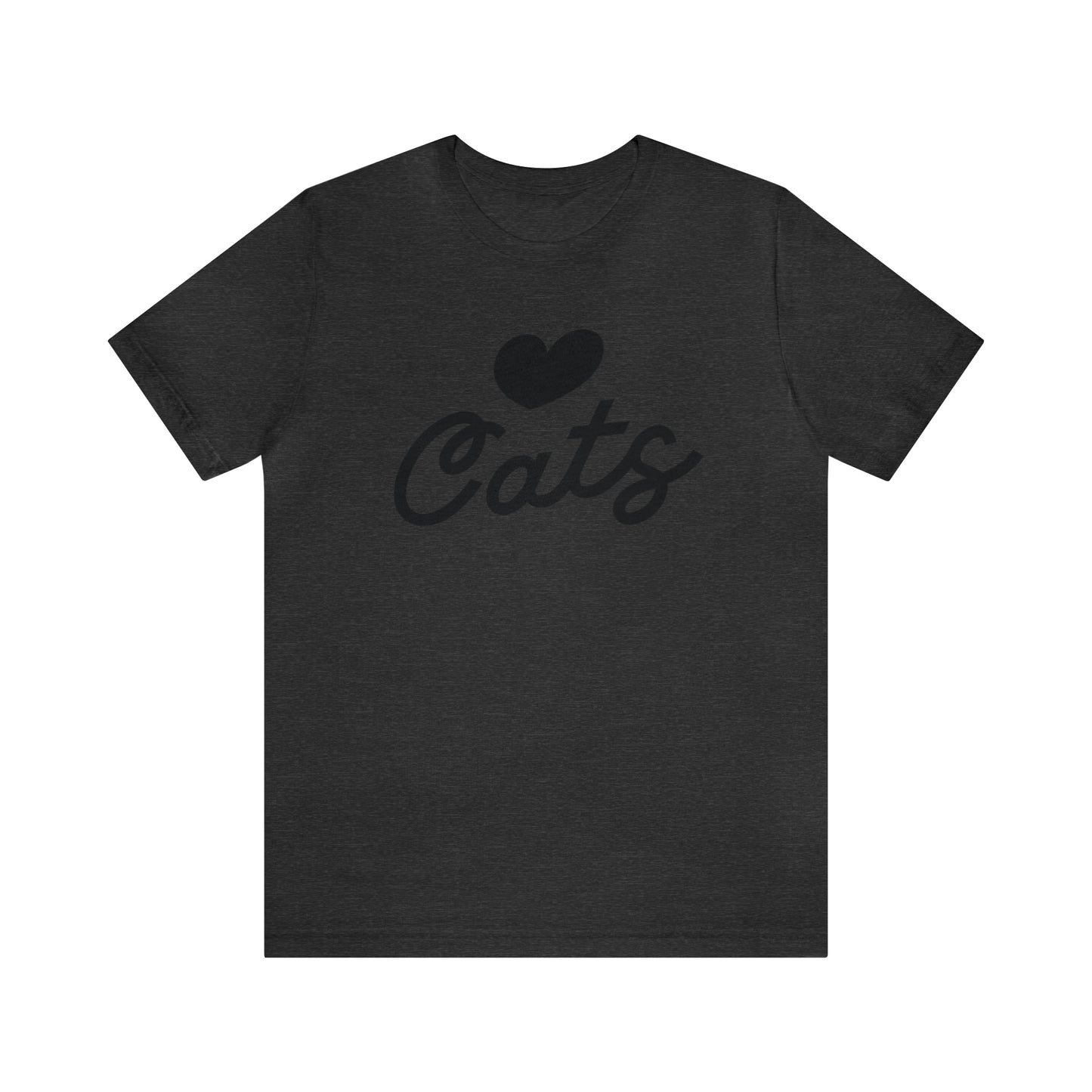 Love Cats Script Men's Graphic Tee