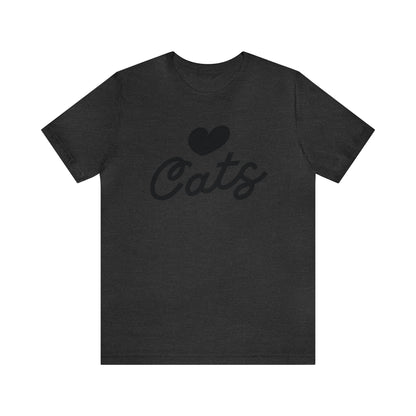 Love Cats Script Men's Graphic Tee