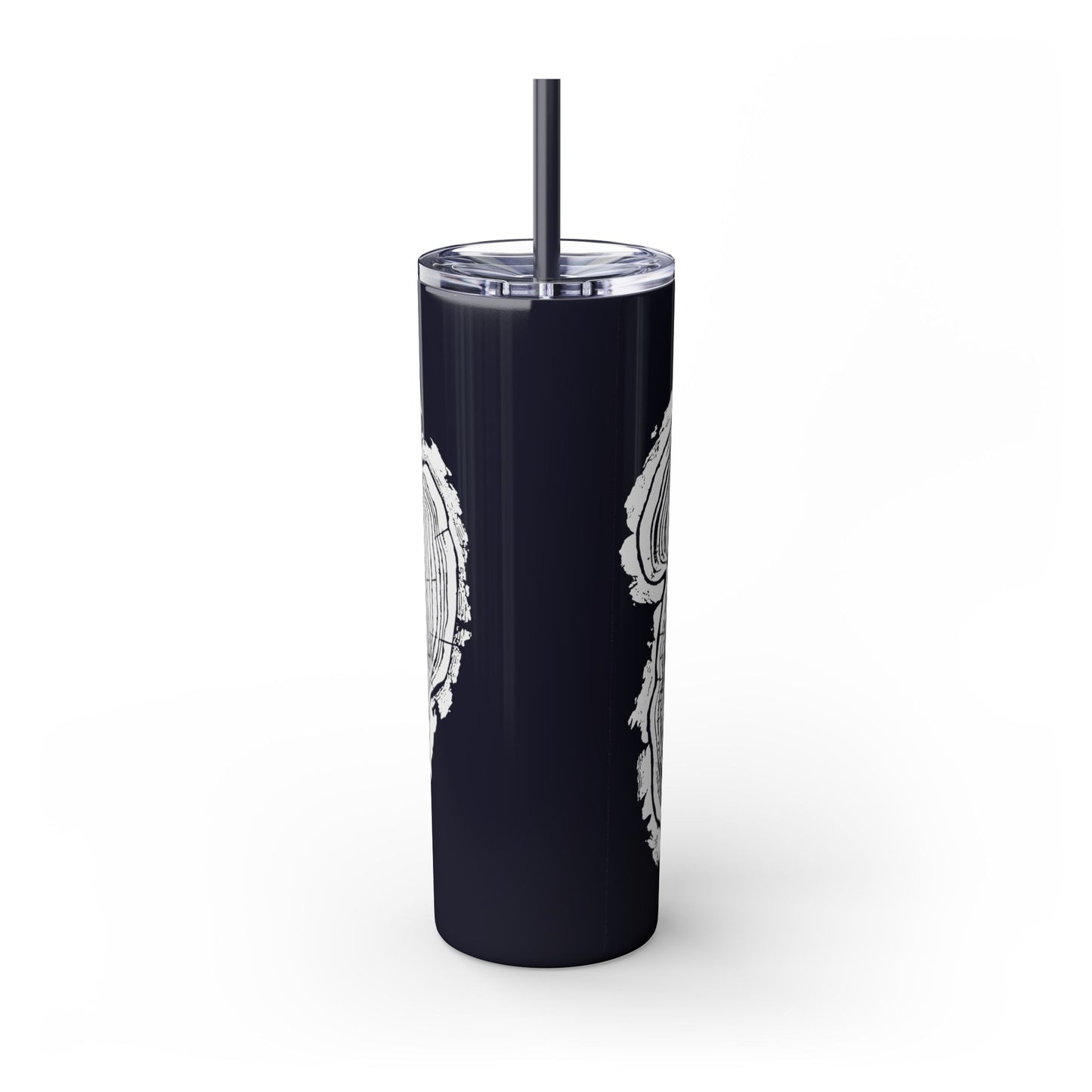 Dogwood Skinny Tumbler with Straw, 20oz