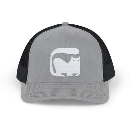 Cat Graphic Snapback Trucker Cap