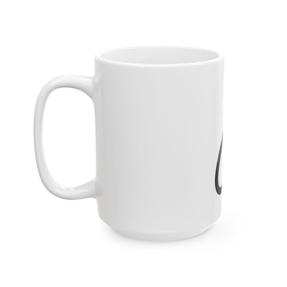 Love Cats Script 15oz White Mug