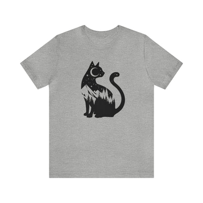 Mountain Cat Men's Graphic Tee