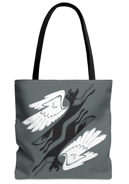 Angel Dogs Tote Bag