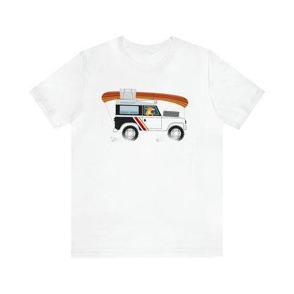 Land Rover Camping Dog Men's Graphic Tee