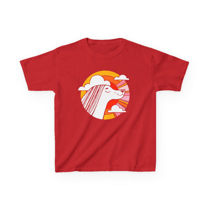 Sunset Beauty Kids Heavy Cotton Graphic Tee