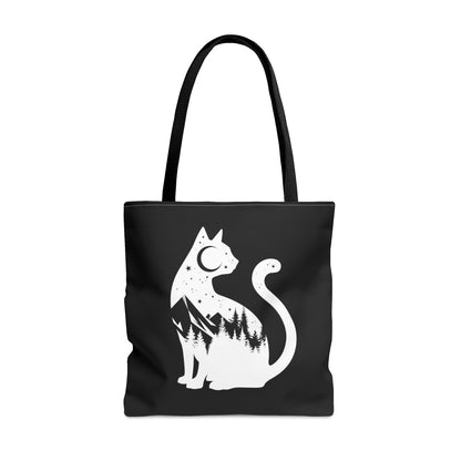 Mountain Cat Tote Bag