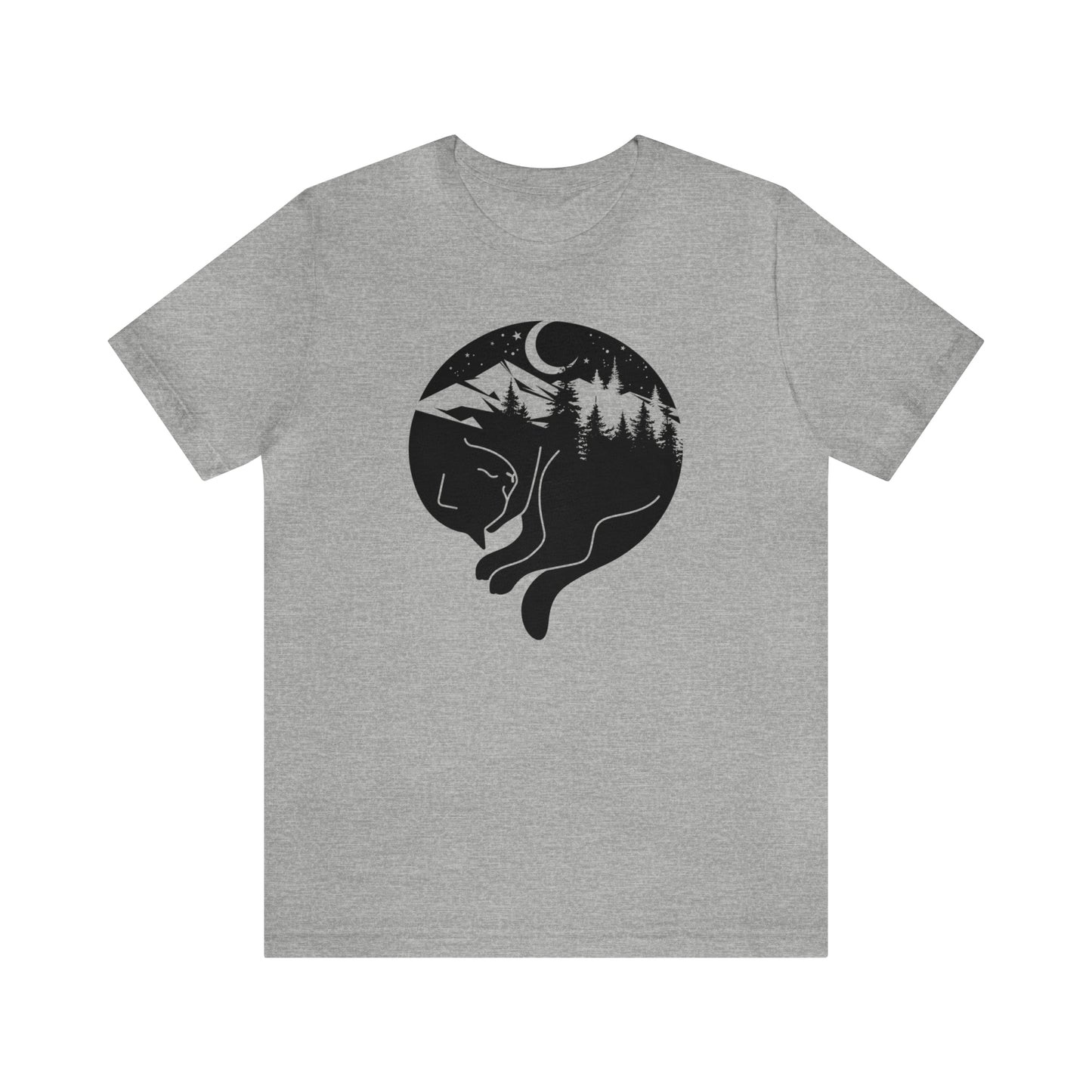 Sleeping Cat Women's Graphic Tee