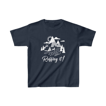 Ruffing It Kid’s Heavy Cotton Graphic Tee