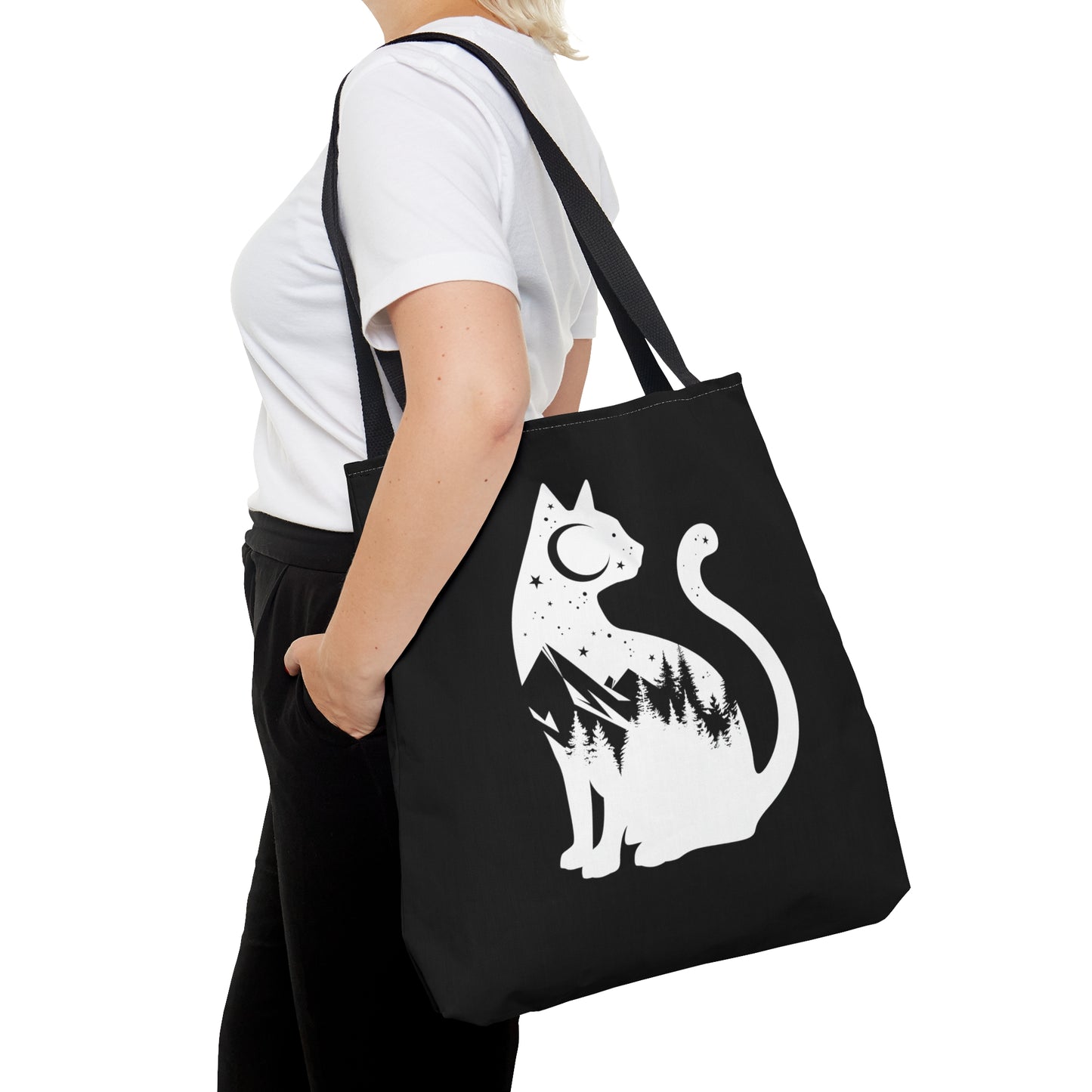 Mountain Cat Tote Bag