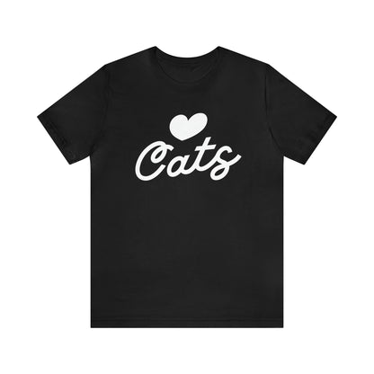 Love Cats Script Men's Graphic Tee