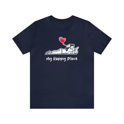 My Happy Place Cat Women's  Graphic Tee