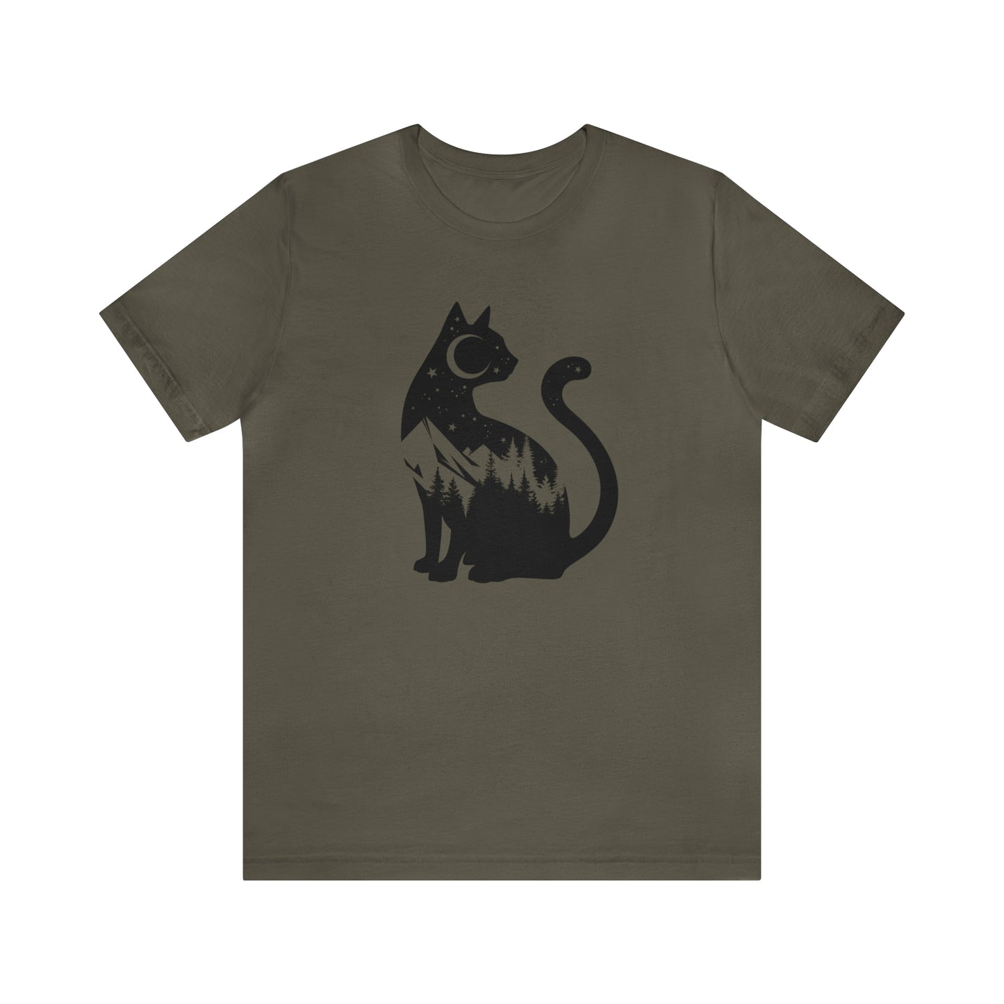 Mountain Cat Men's Graphic Tee