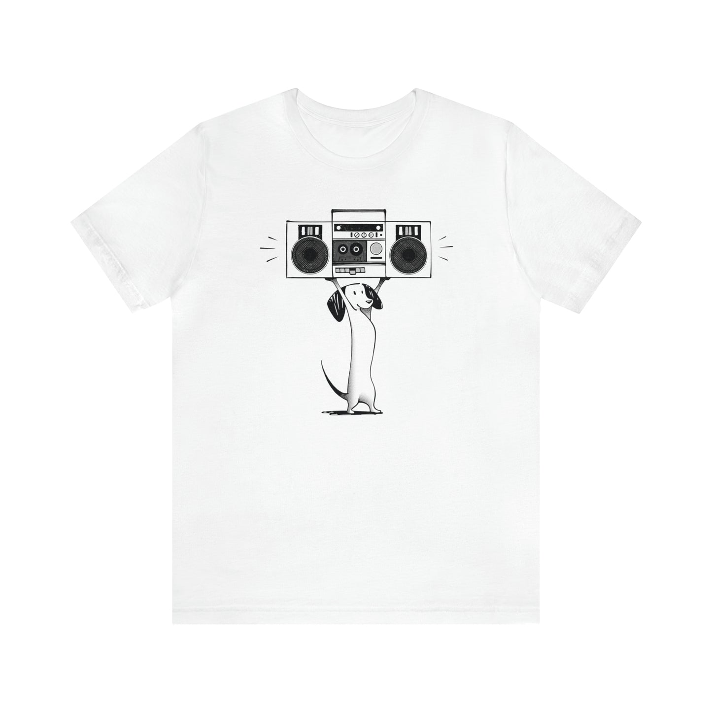 Boombox Dog Men's Graphic Tee