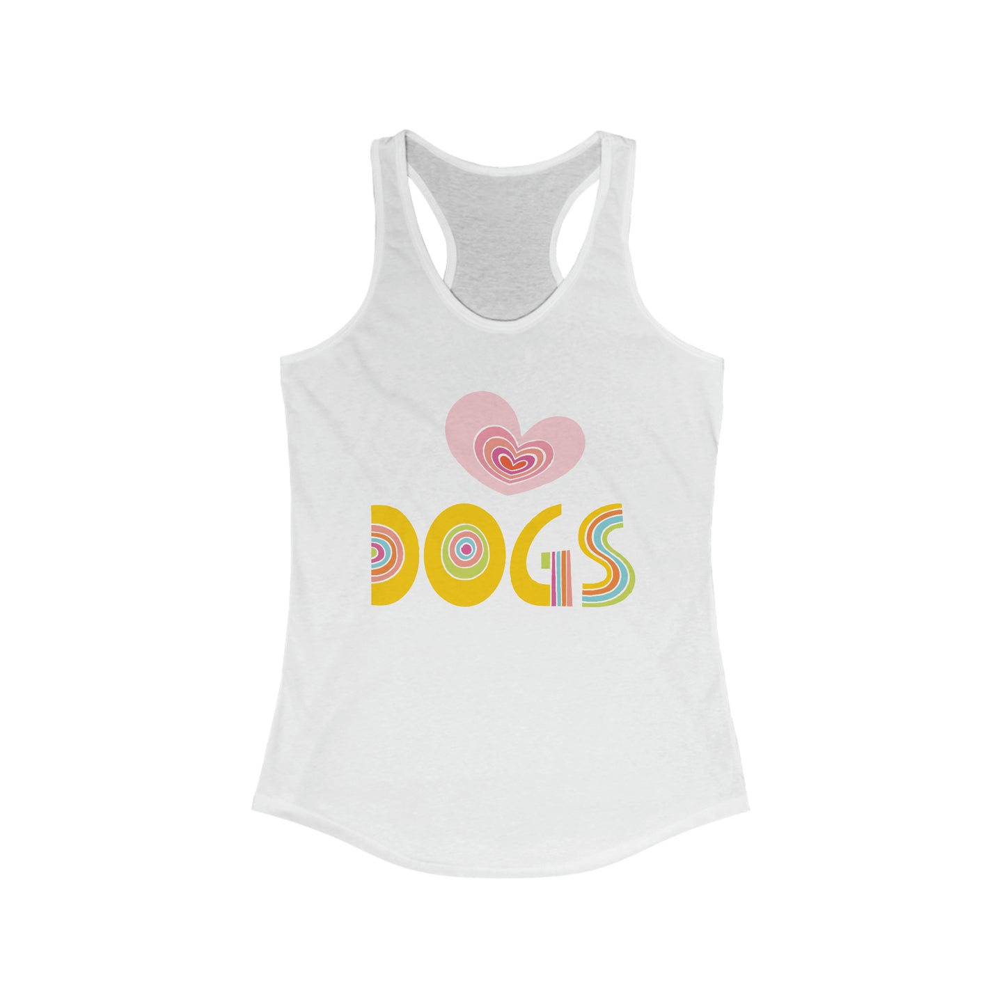 Love Dogs Women's Racerback Tank Top