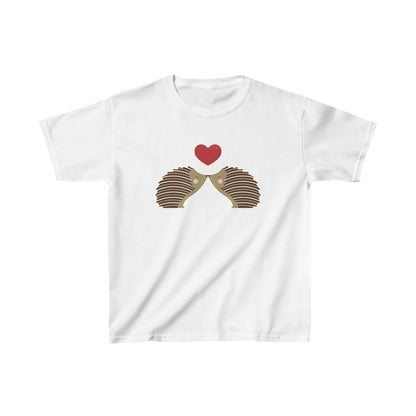 Hedgehog Love Kid's Heavy Cotton Tee