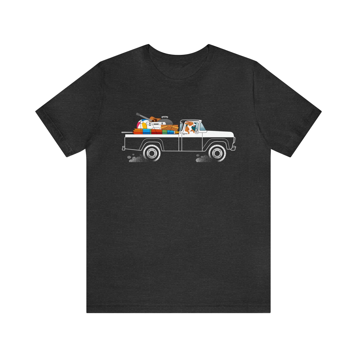 Ford Truck Beach Dog Women's Graphic Tee