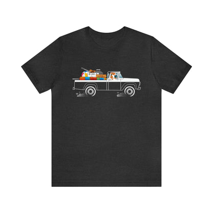 Ford Truck Beach Dog Women's Graphic Tee