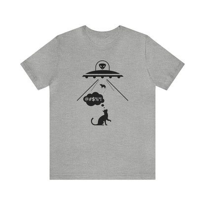 Alien Mouse Abduction Men's Graphic Tee