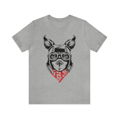 Motorcycle Dog Men's Graphic Tee