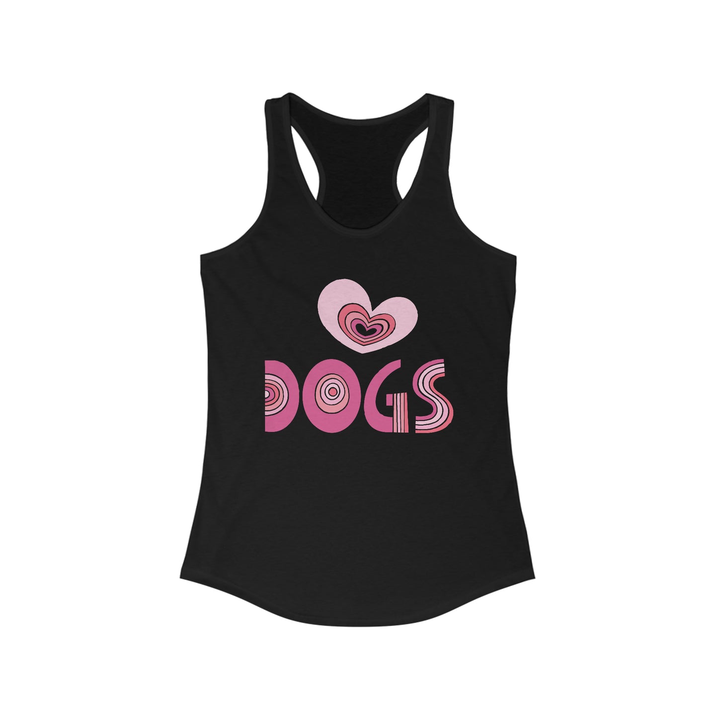 Love Dogs Women's Racerback Tank Top