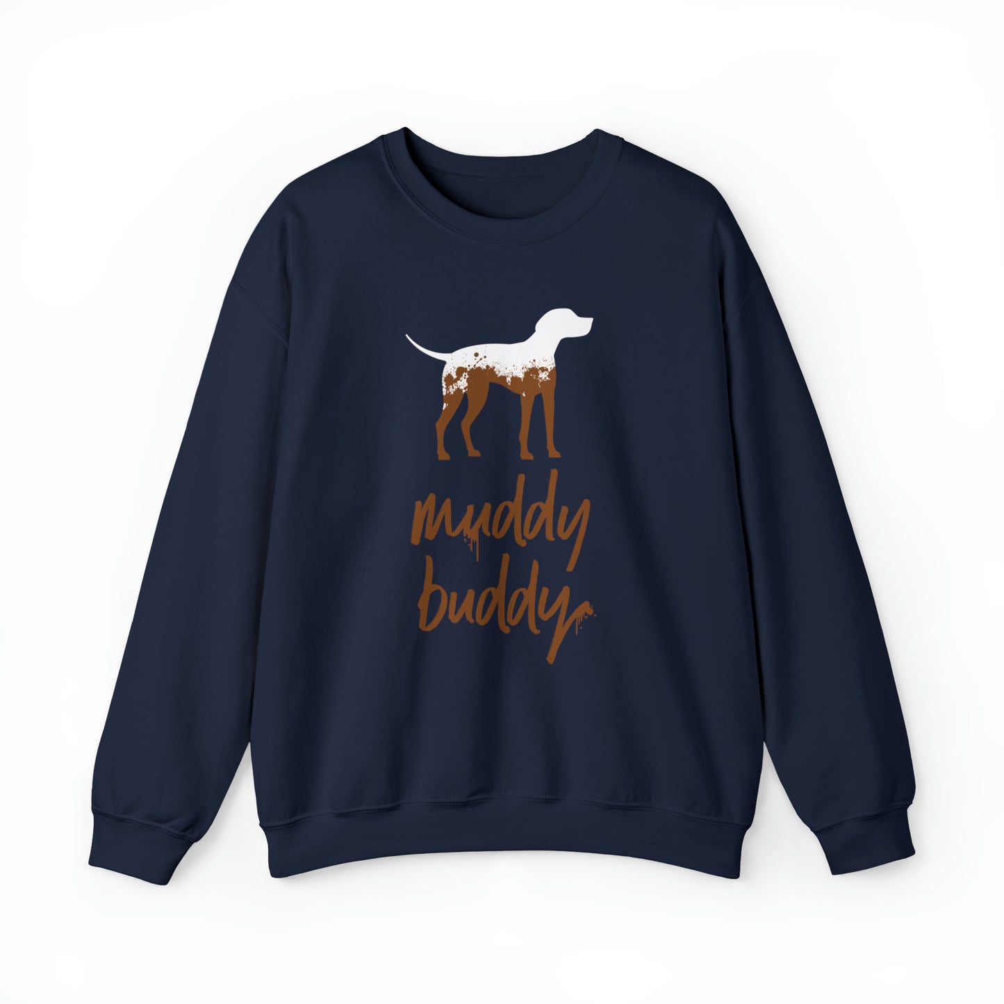 Muddy Buddy Men's Heavy Blend Crewneck Sweatshirt