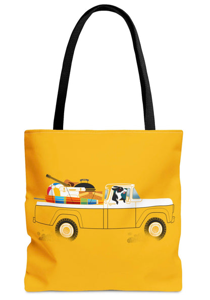 Beach Party Dog Tote Bag