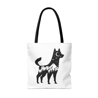 Mountain Dog Tote Bag