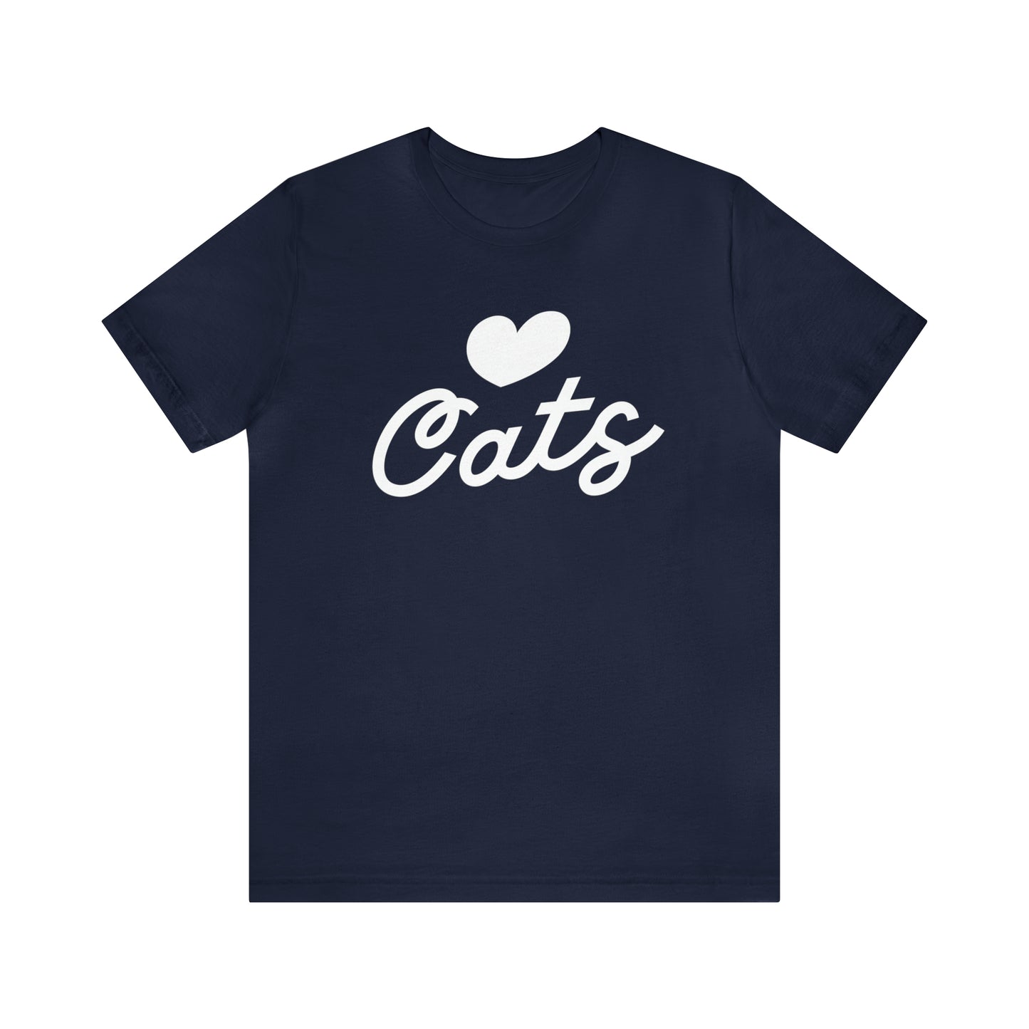 Love Cats Script Men's Graphic Tee