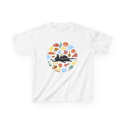 All Food is Dog Food Kids Heavy Cotton Graphic Tee
