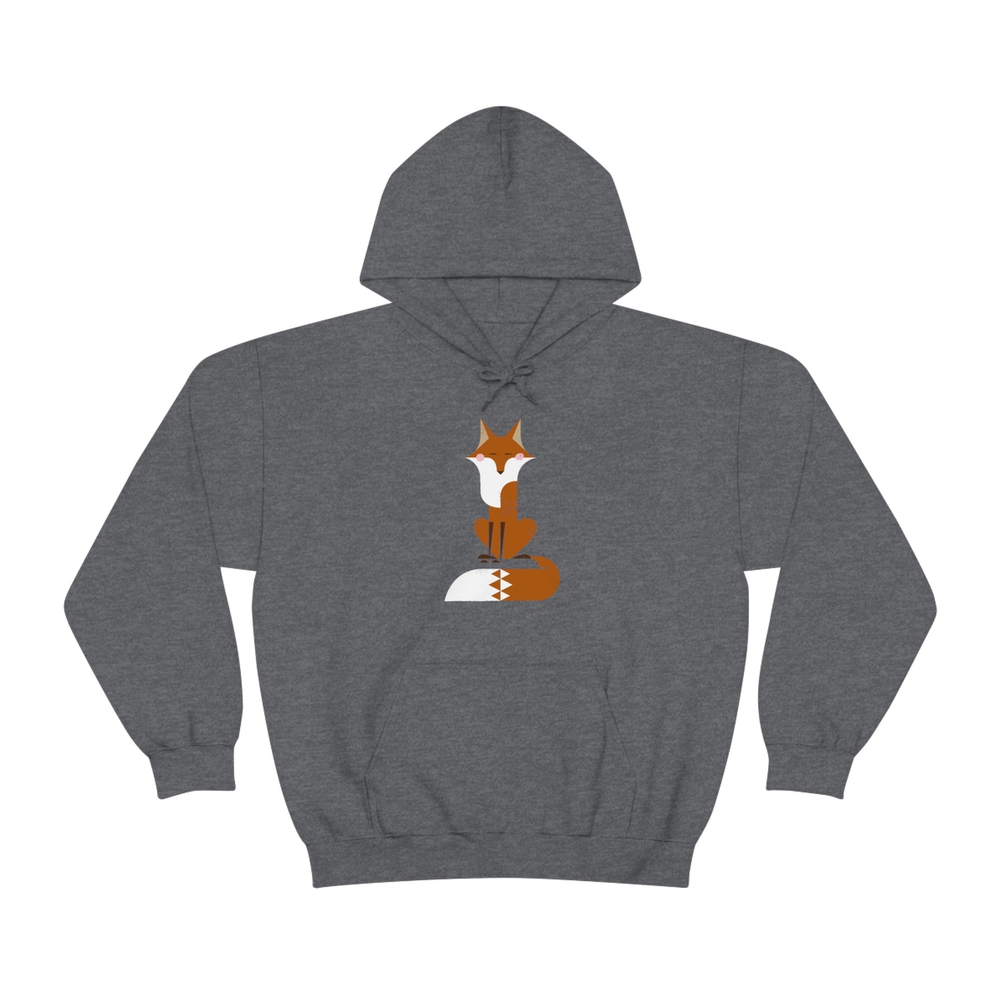 Sitting Fox Women's Hooded Sweatshirt