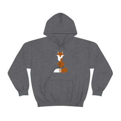 Sitting Fox Women's Hooded Sweatshirt