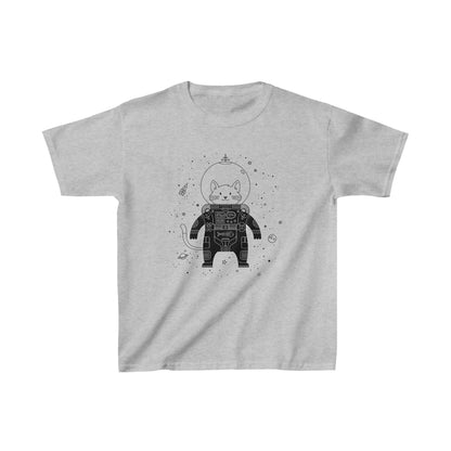 Cat in Space Kid's Heavy Cotton Tee
