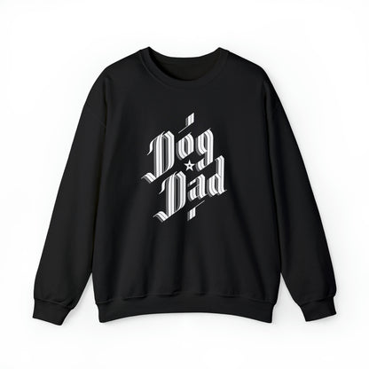 Sophisticated Dog Dad Men's Heavy Blend Crewneck Sweatshirt