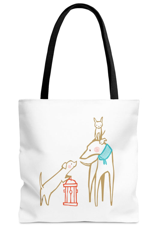 Making Friends Tote Bag