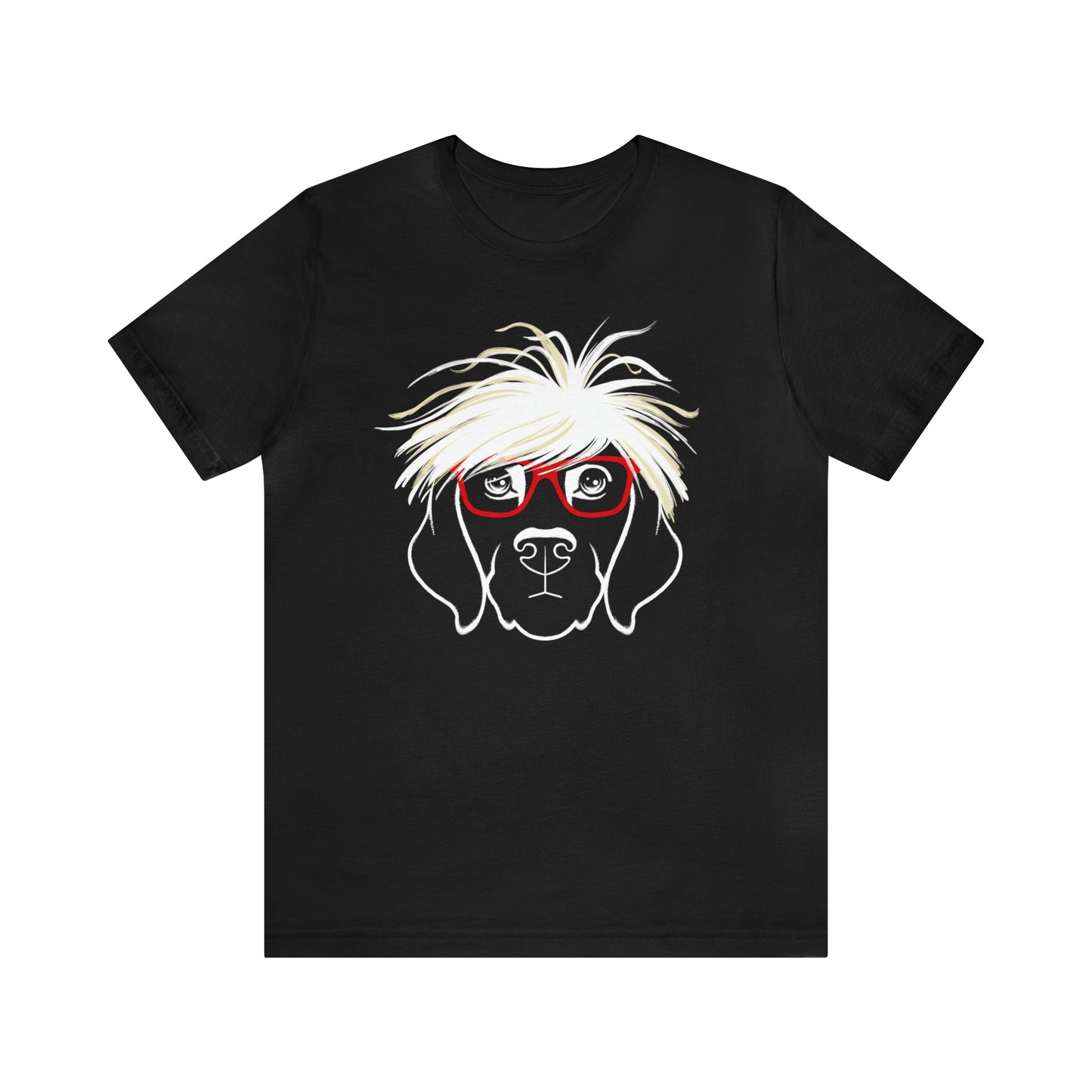 Pop Artist Dog Women's Graphic Tee