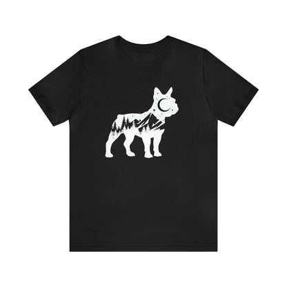 Mountain French Bulldog Men's Graphic Tee