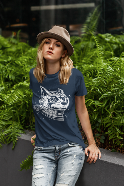 Space Dog Women's Graphic Tee