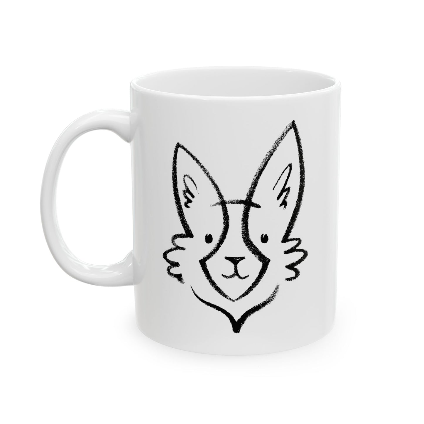 Dog BF#8 Ceramic Mug 11oz