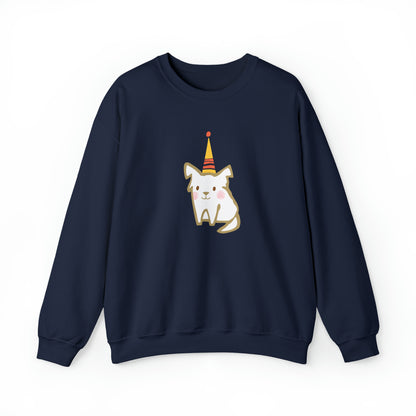 Birthday Dog Women's Heavy Blend Crewneck Sweatshirt