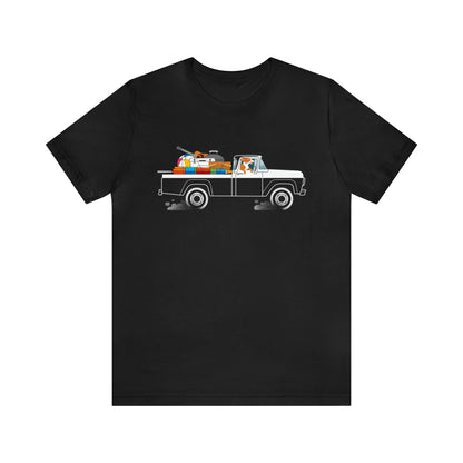 Ford Truck Beach Dog Women's Graphic Tee