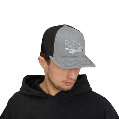 Angel Dog Snapback Trucker Cap