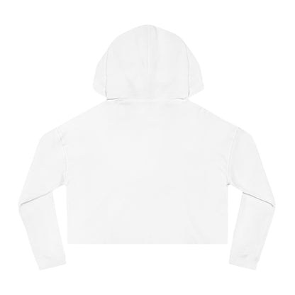 Love Cats Women’s Cropped Hooded Sweatshirt