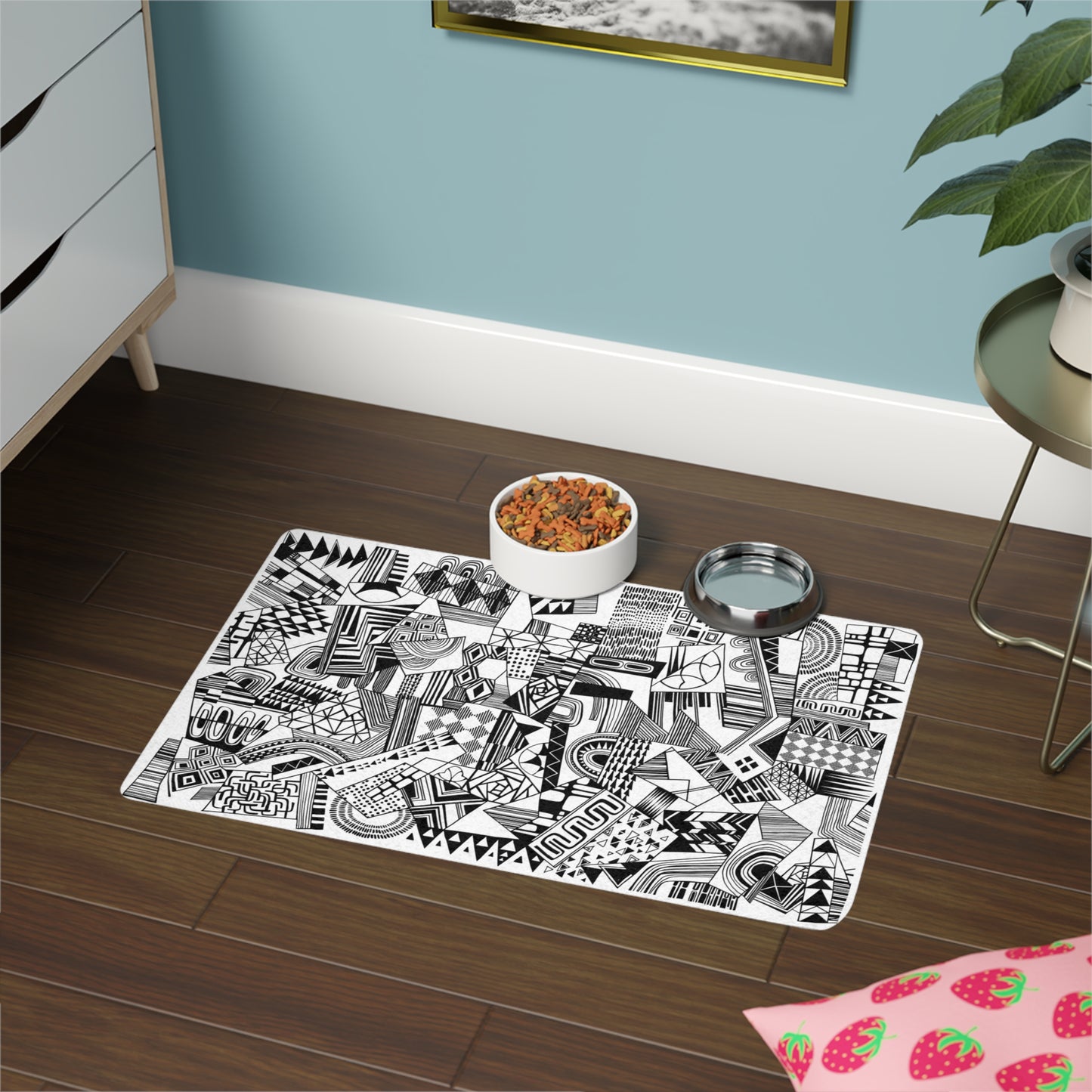 Pattern #2 Pet Food Mat (12x18)