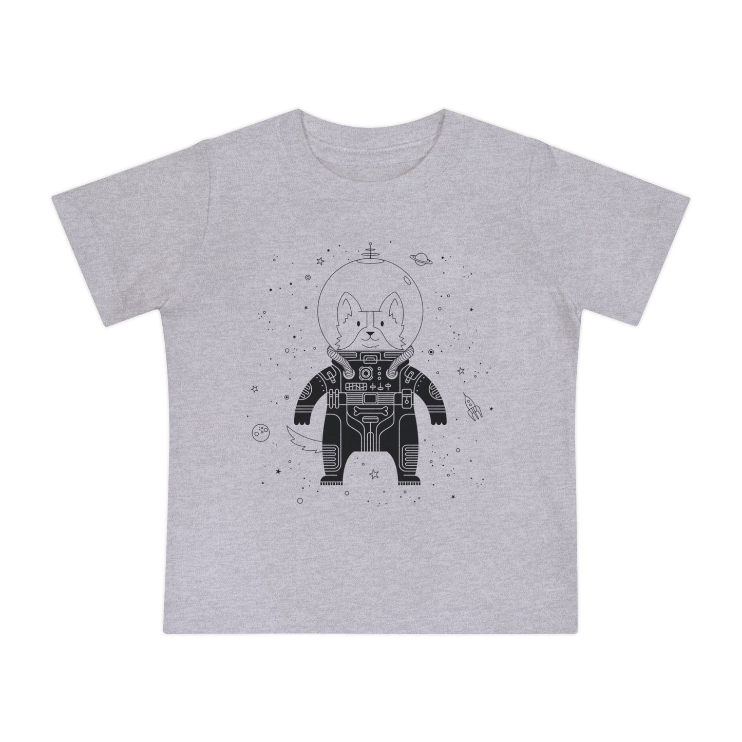 Dog in Space Baby Graphic Tee