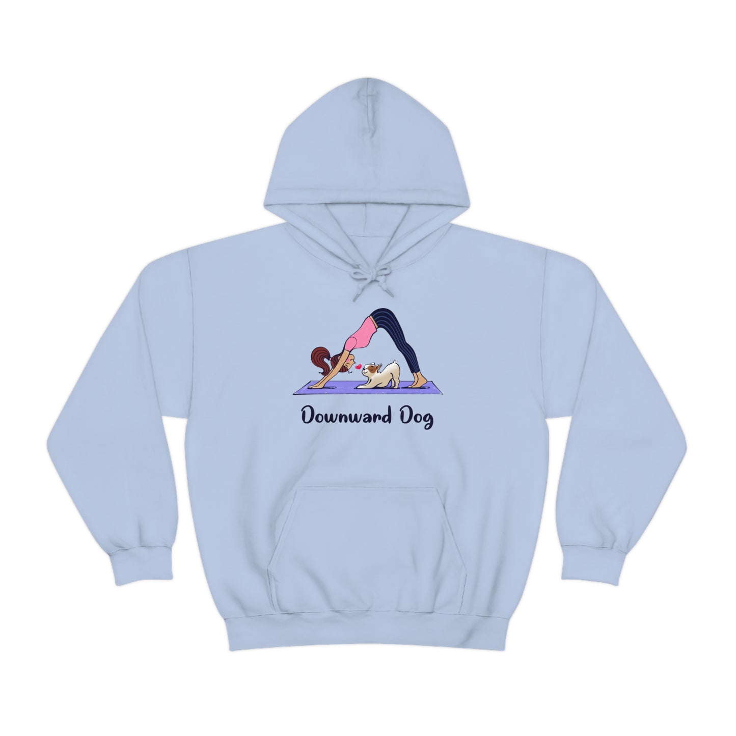 Downward Dog Women's Hooded Sweatshirt