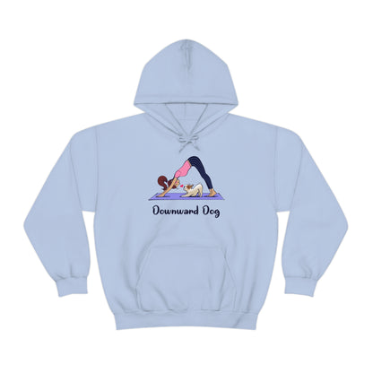 Downward Dog Women's Hooded Sweatshirt