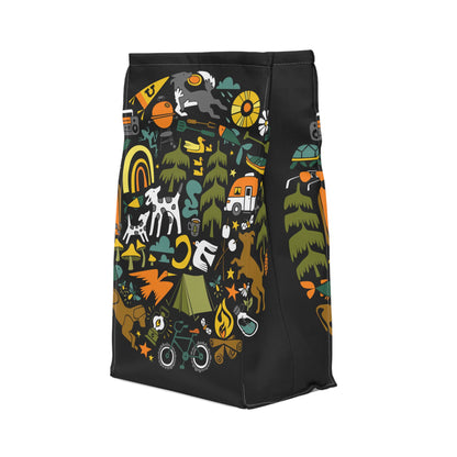 Camp Dogs Polyester Lunch Bag